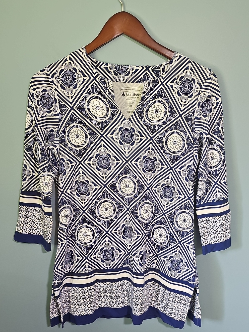 Coolibar tunic style UPF 50+ Top Size XS